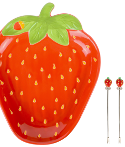8964 SET APERITIV STRAWBERRY 5P